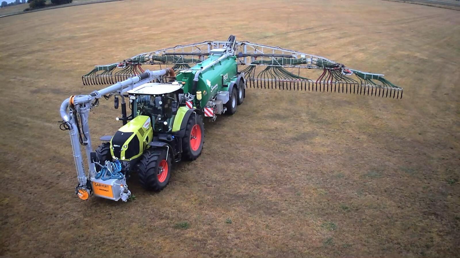 Wirtschaftsdünger-Logistik auf dem Feld – Nährstoffvermittlung bei GARVERT